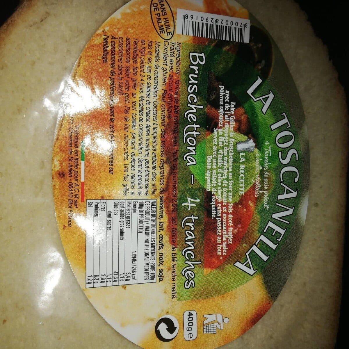 Open Food Facts Bruschettona packshot