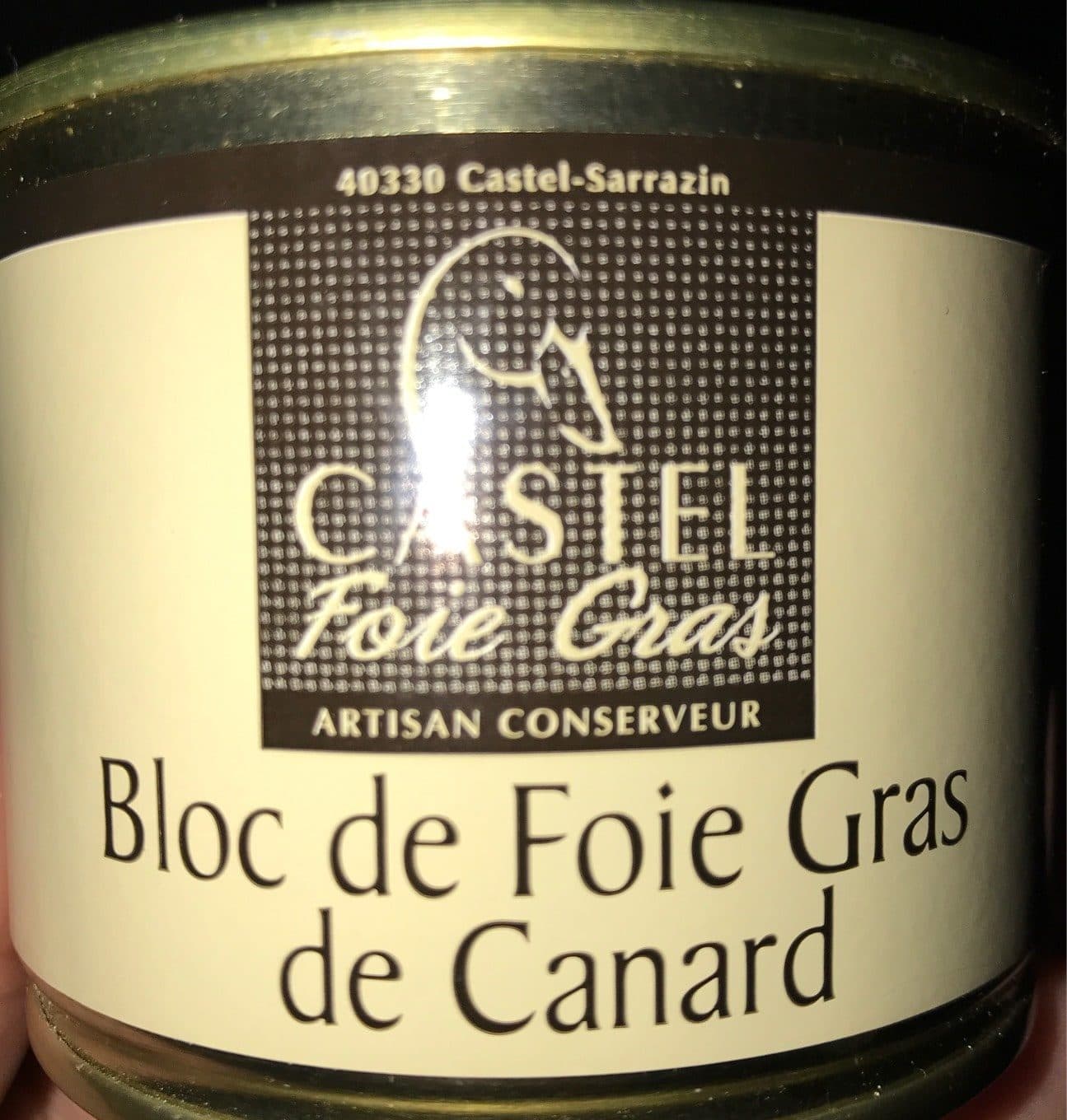 Castel Bloc de foie gras de canard packshot