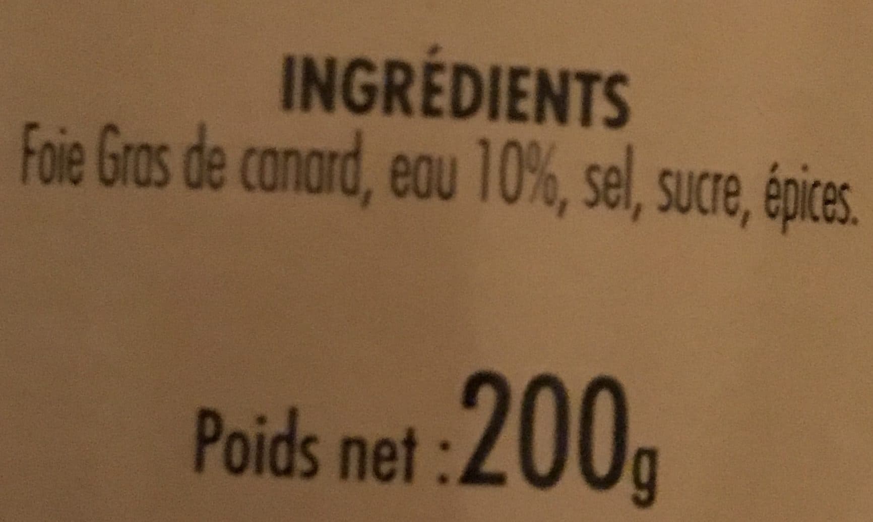 Castel Bloc de foie gras de canard packshot