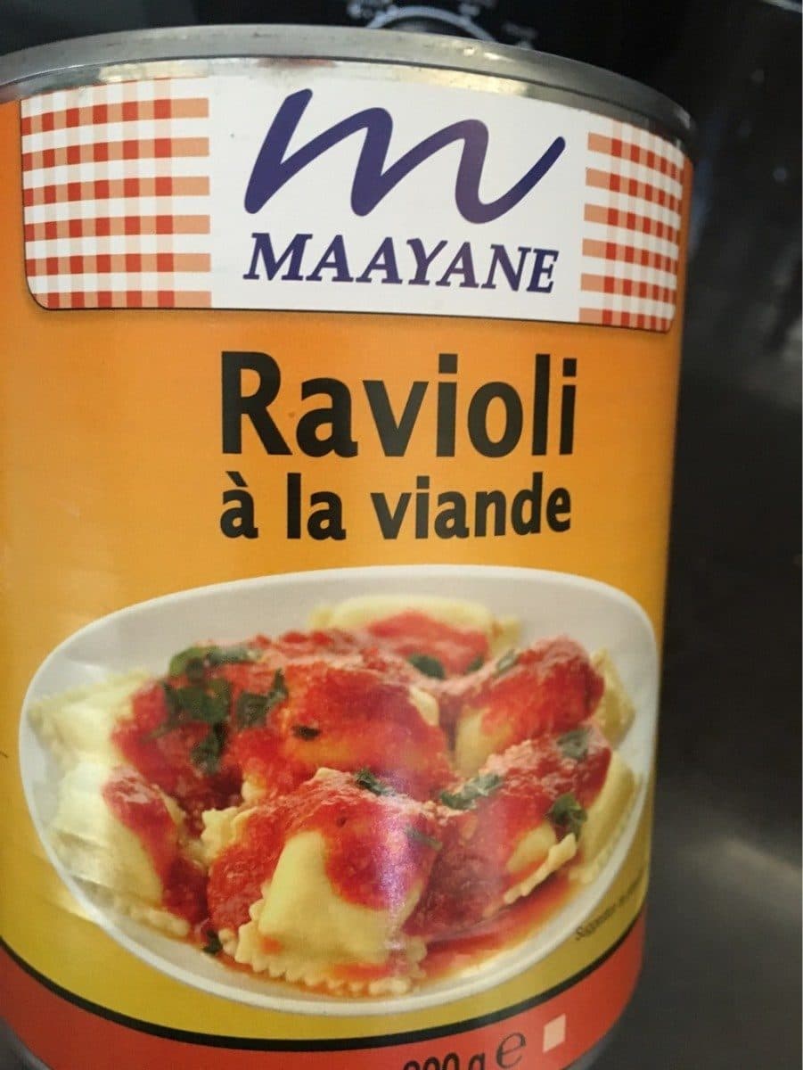 Maayane Raviolis Viande, packshot