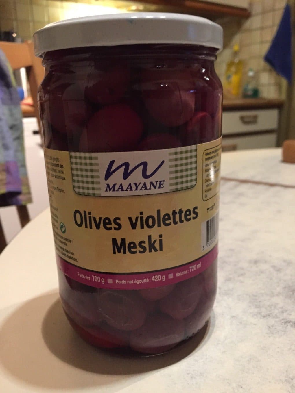 Maayane Olives Violettes Mayanne, packshot