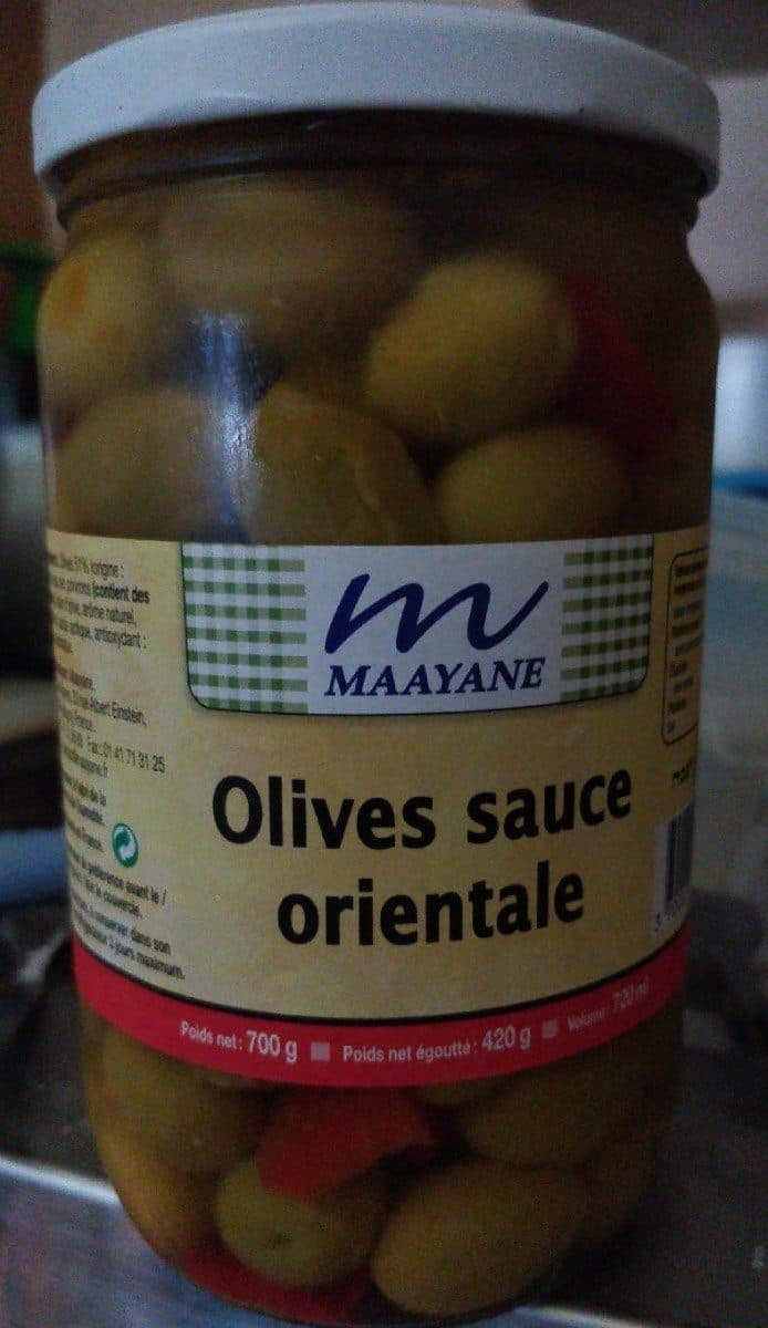 Maayane Olive sauce orientale packshot