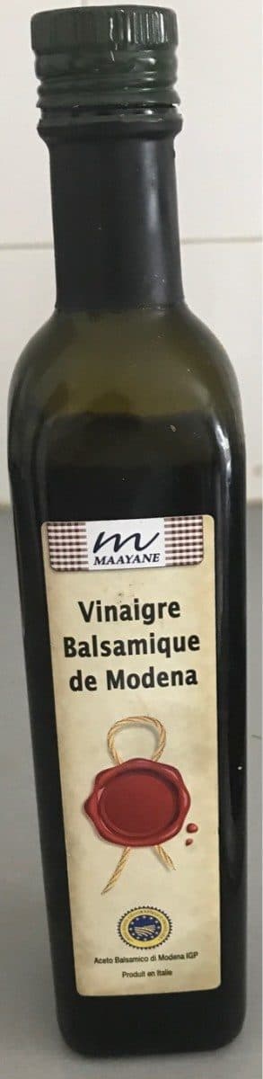 Maayane vinaigre balsamique de Modena packshot