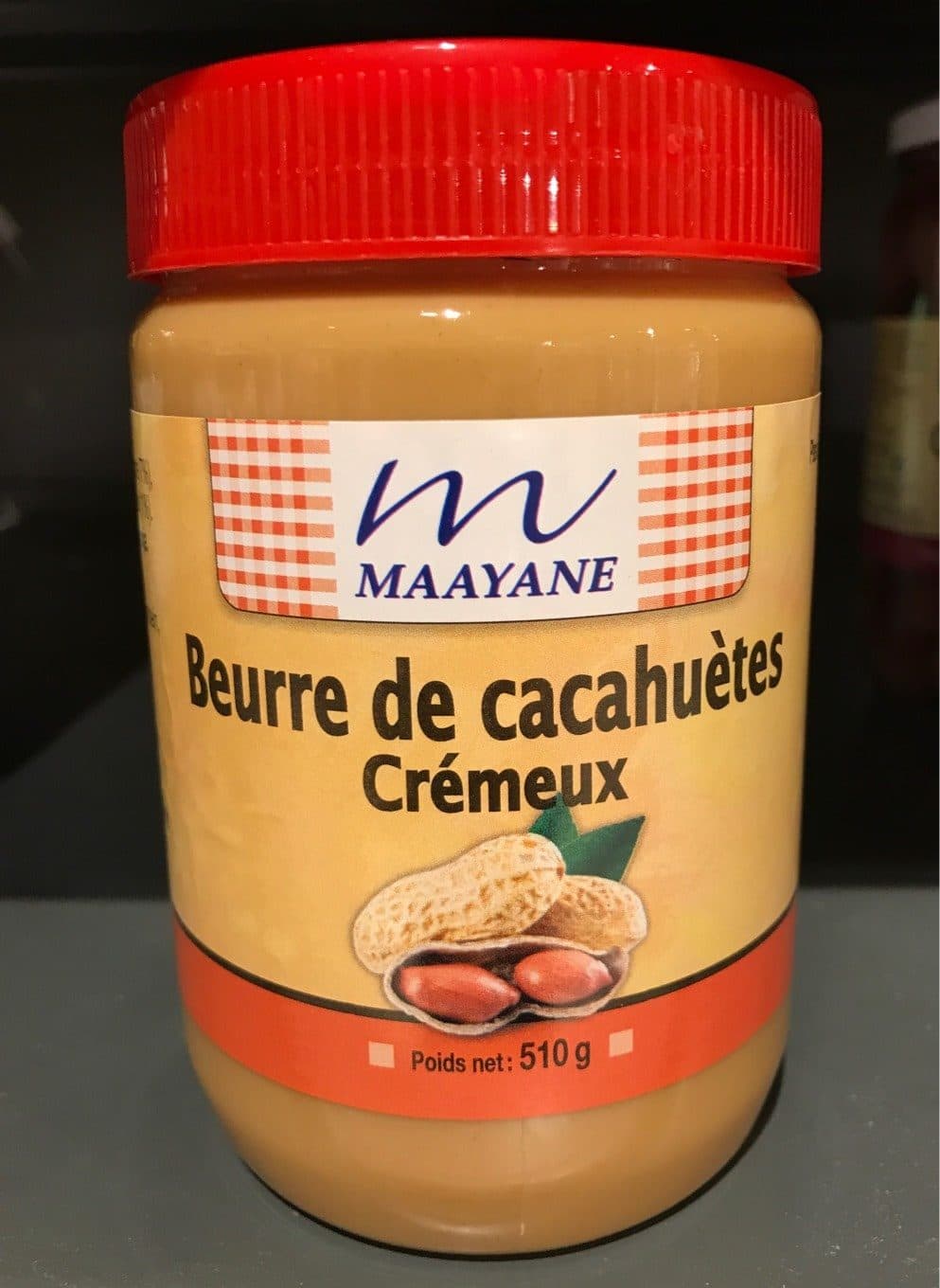 Maayane Beurre de cacahuètes crémeux packshot