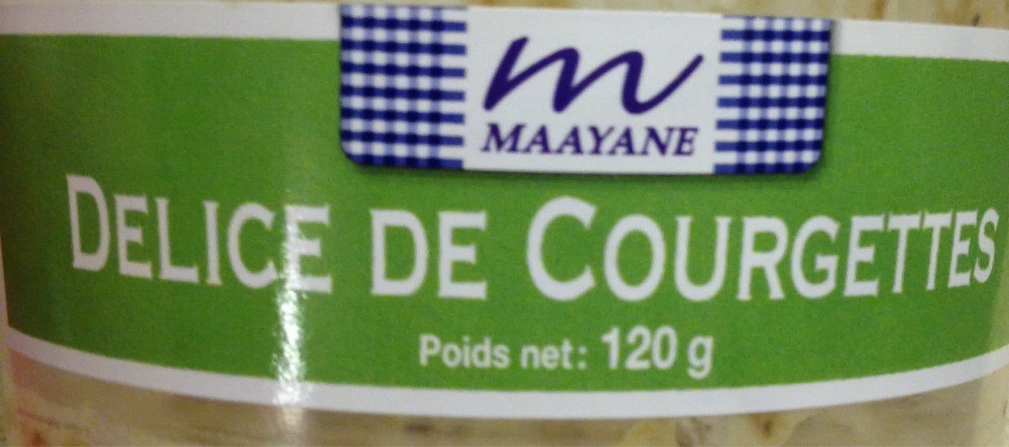 Maayane Délice de Courgette packshot
