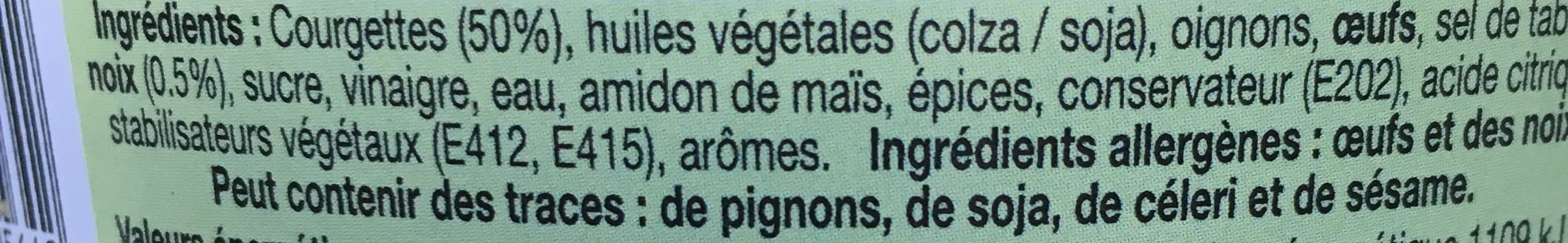 Maayane Délice de courgettes packshot