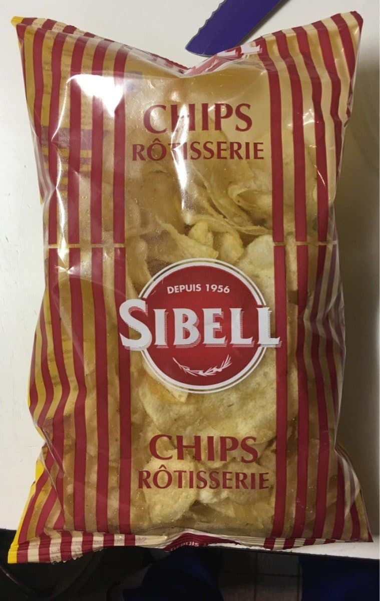 Sibell Chips rôtisserie packshot