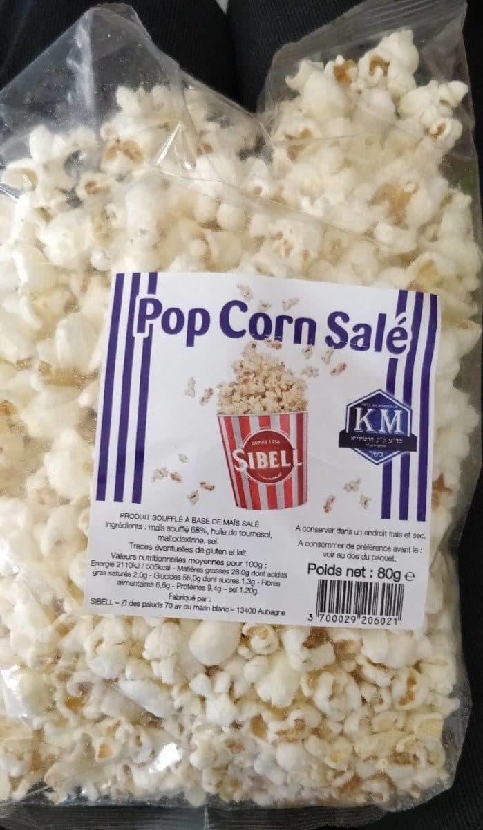 Maayane Pop Corn Salé packshot