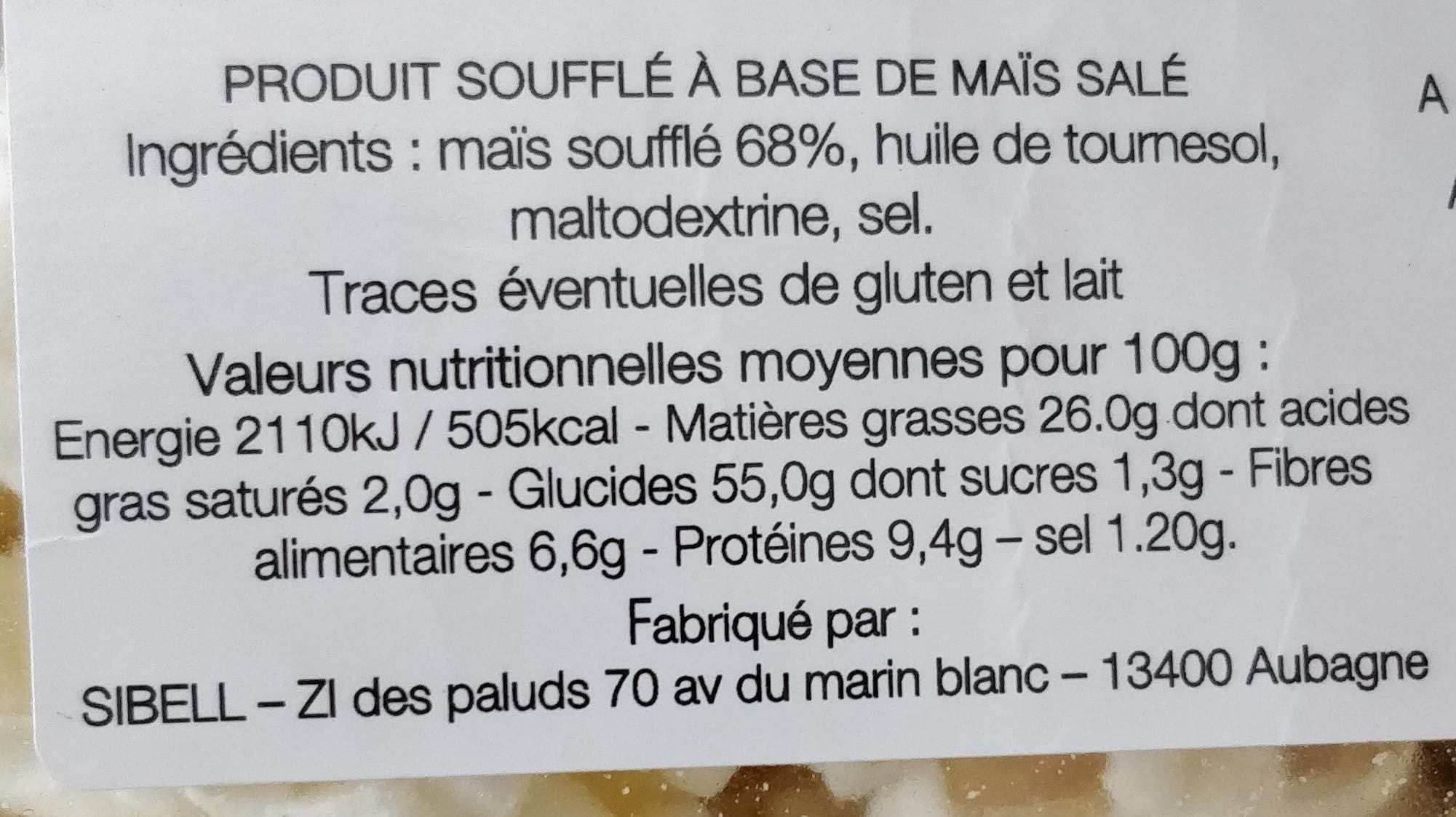 Maayane Pop Corn Salé packshot