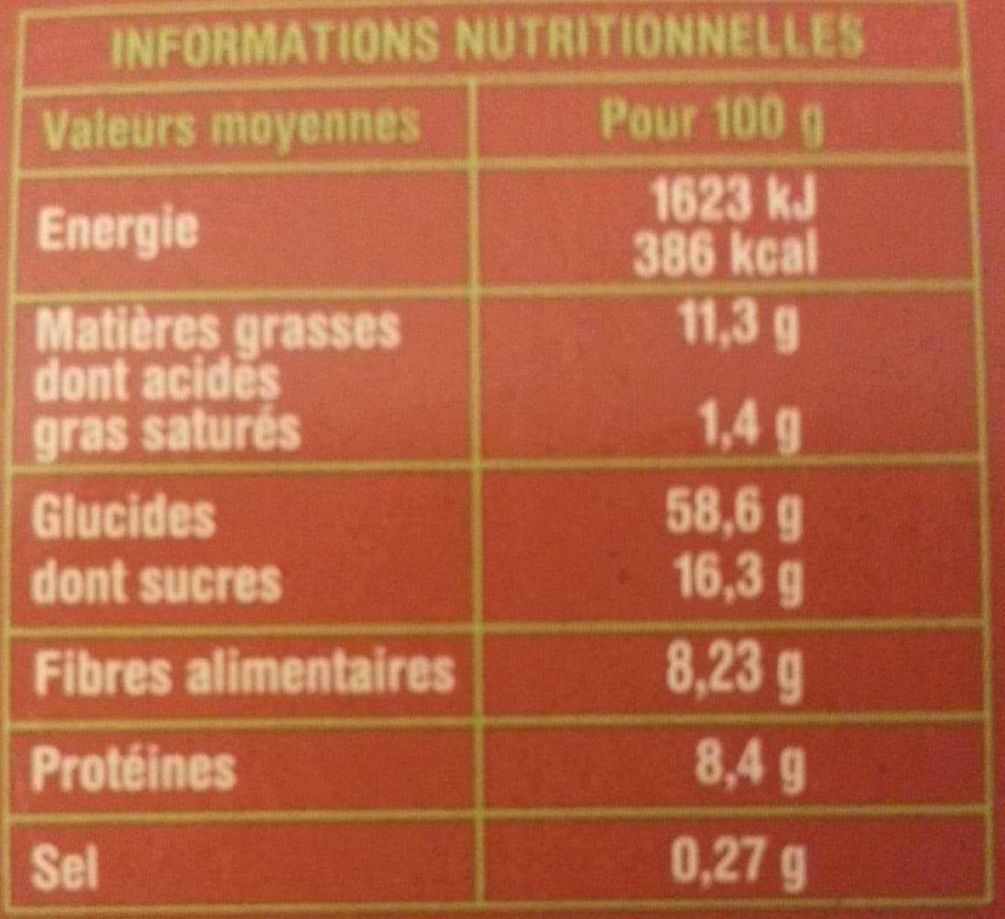 Balarama Barre céréalières - FIGUES - SESAME - AMANDES packshot