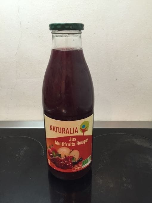 Naturalia Jus Multifruits Rouges packshot