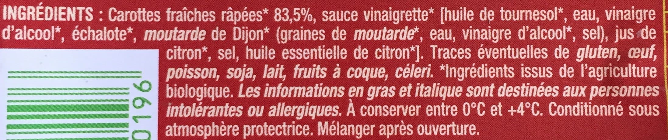 Naturalia Carottes Râpées packshot