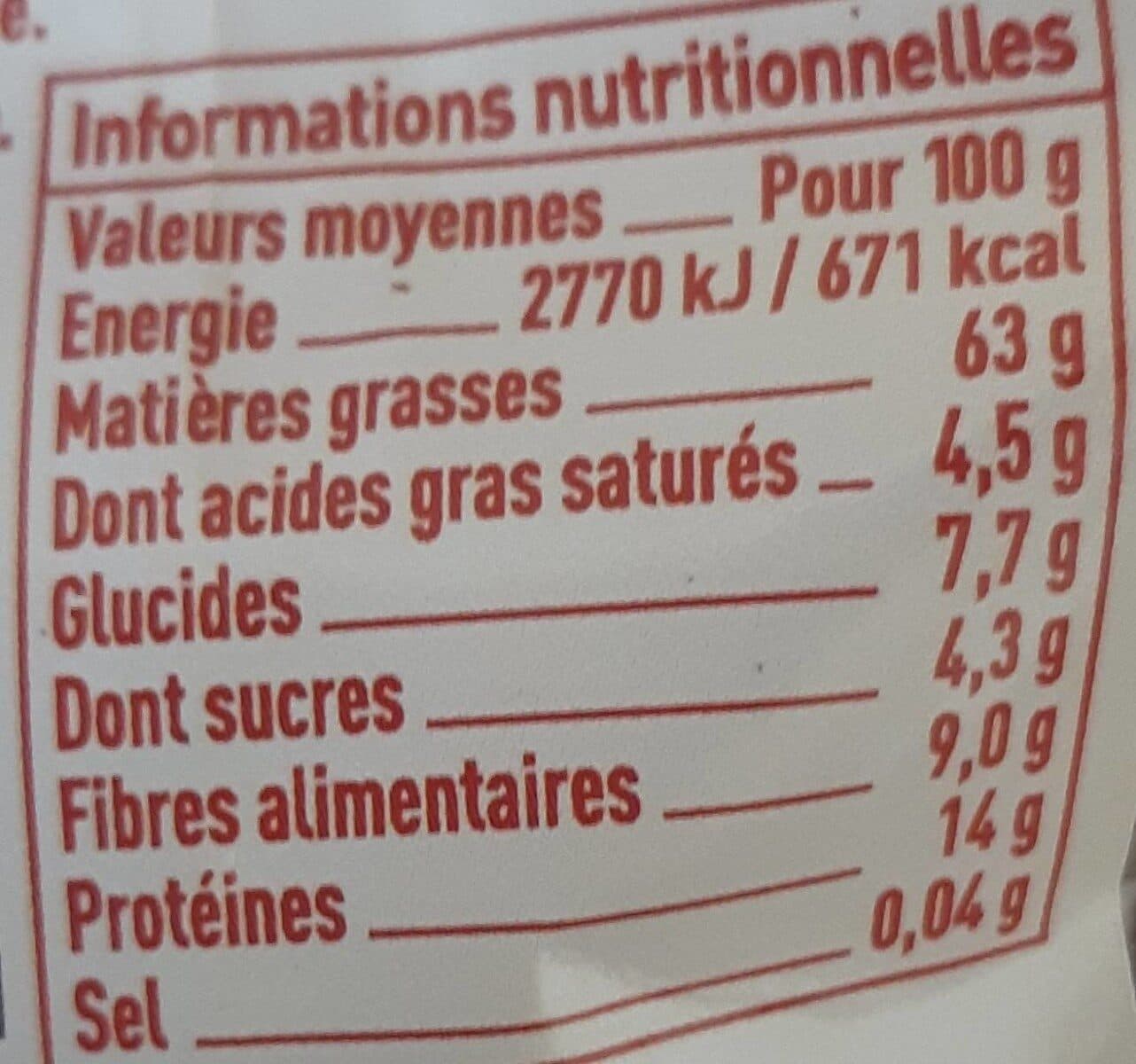 Naturalia Noisettes packshot
