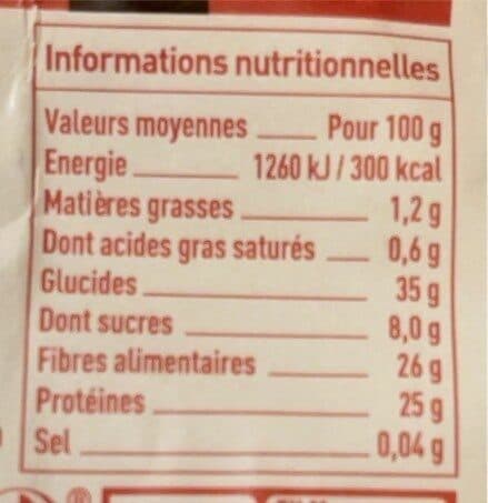 Naturalia Pois cassés packshot