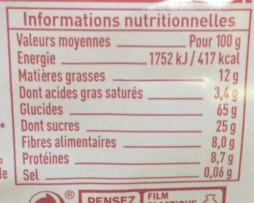 Naturalia Crunchy Chocolat packshot