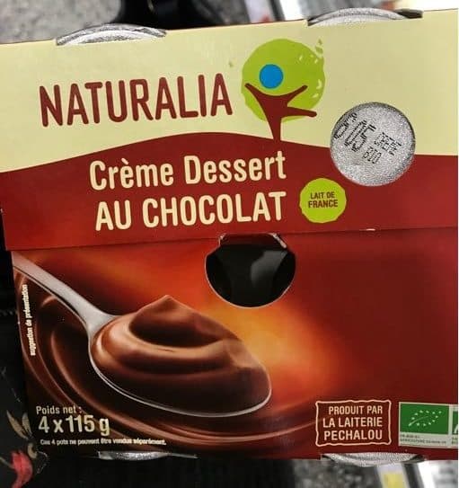 La Laiterie Péchalou Dessert Lacté Au Chocolat packshot