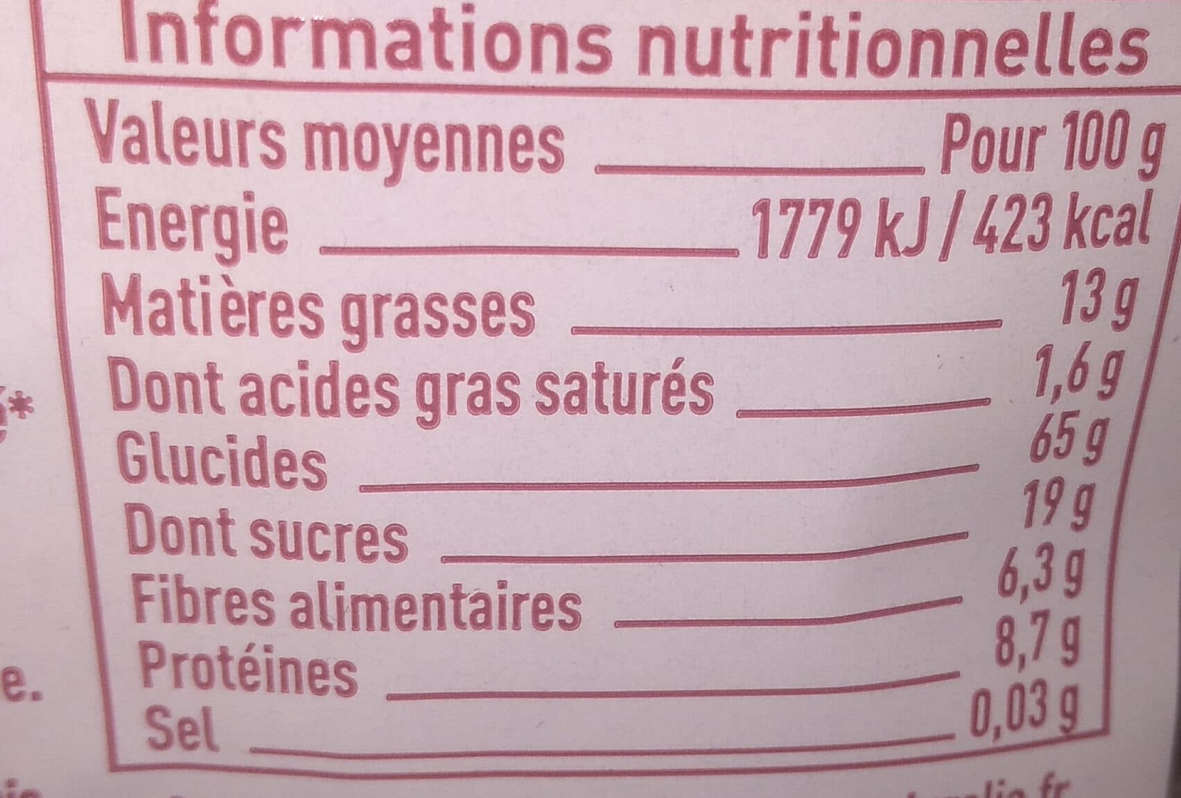 Naturalia Crunchy packshot