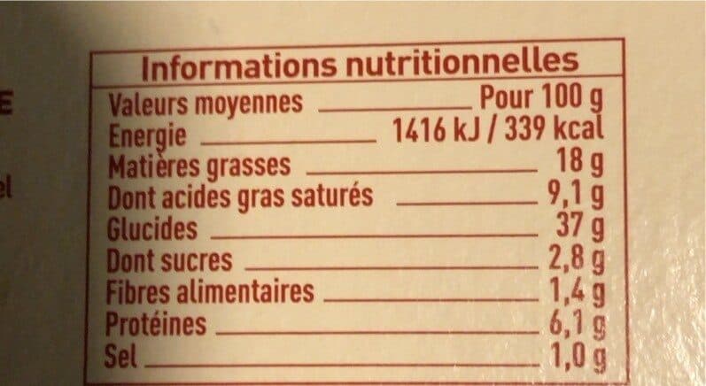 Naturalia Pâte brisée packshot