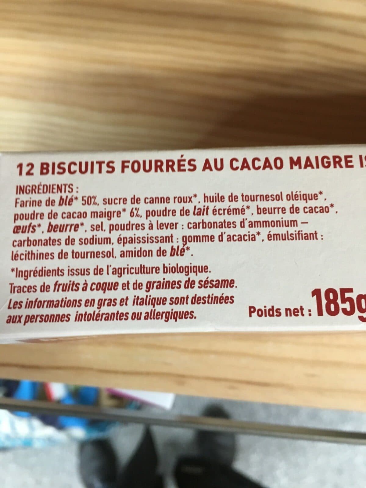 Naturalia Goûters fourrés packshot