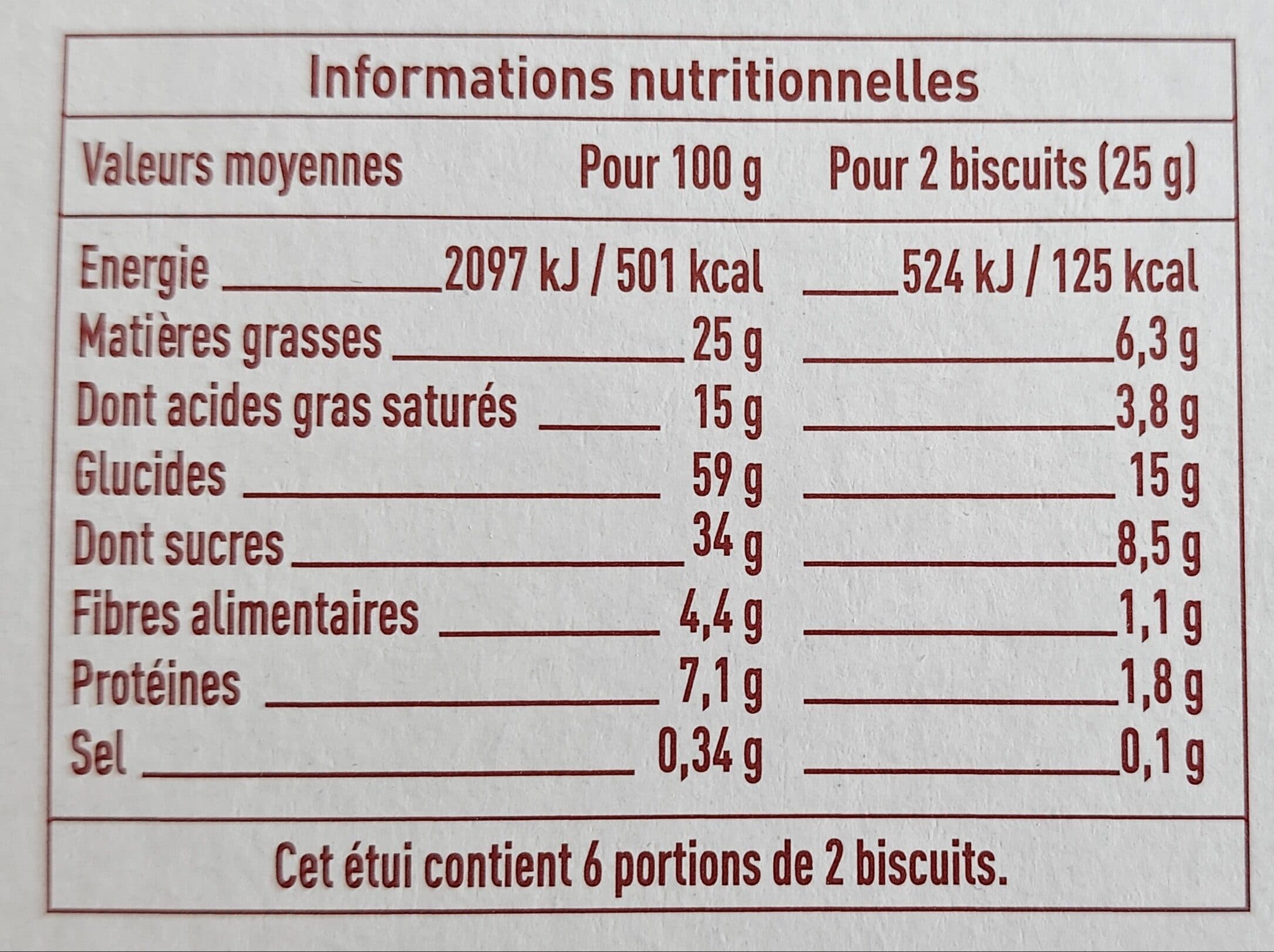 Naturalia Petit beurre 48% de chocolat noir packshot