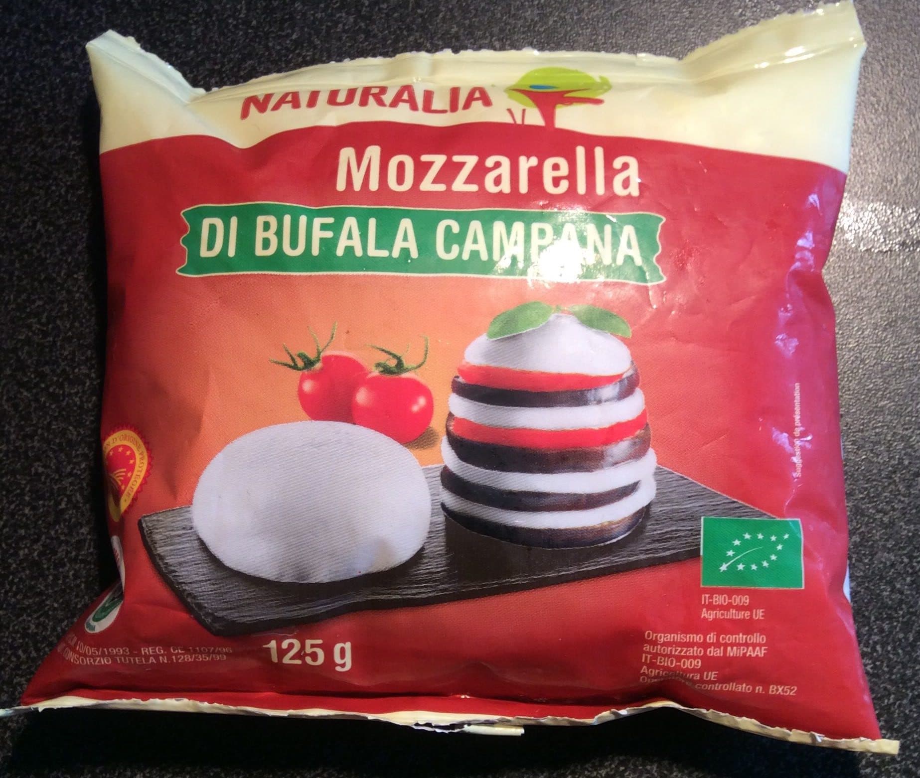 Naturalia Mozzarella du bufala campana packshot
