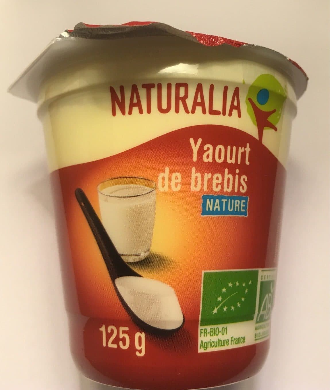 Naturalia Yaourt nature au lait de brebis packshot