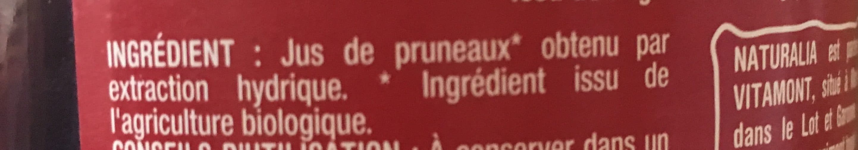 Naturalia Jus de pruneaux packshot