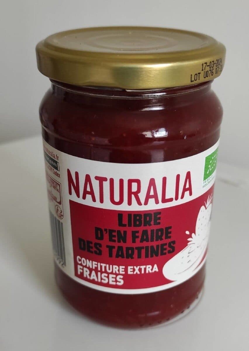 Naturalia Confiture extra fraises packshot