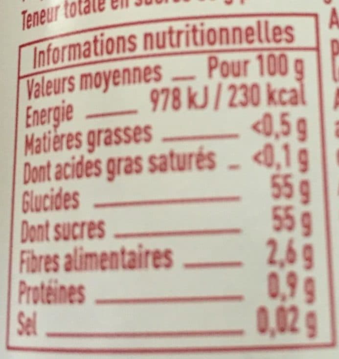 Naturalia Confiture extra framboises packshot