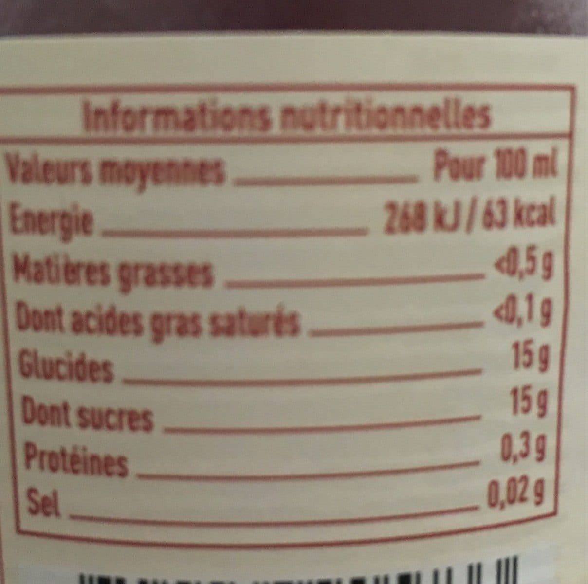 Naturalia Jus de grenade packshot