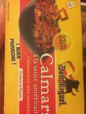 Don Miguel Calmars a la sauce americaine packshot