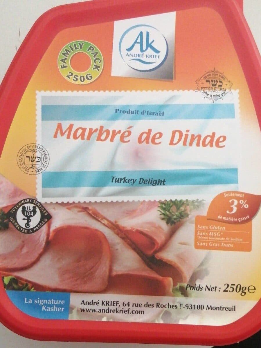 André Krief Marbré de Dinde packshot
