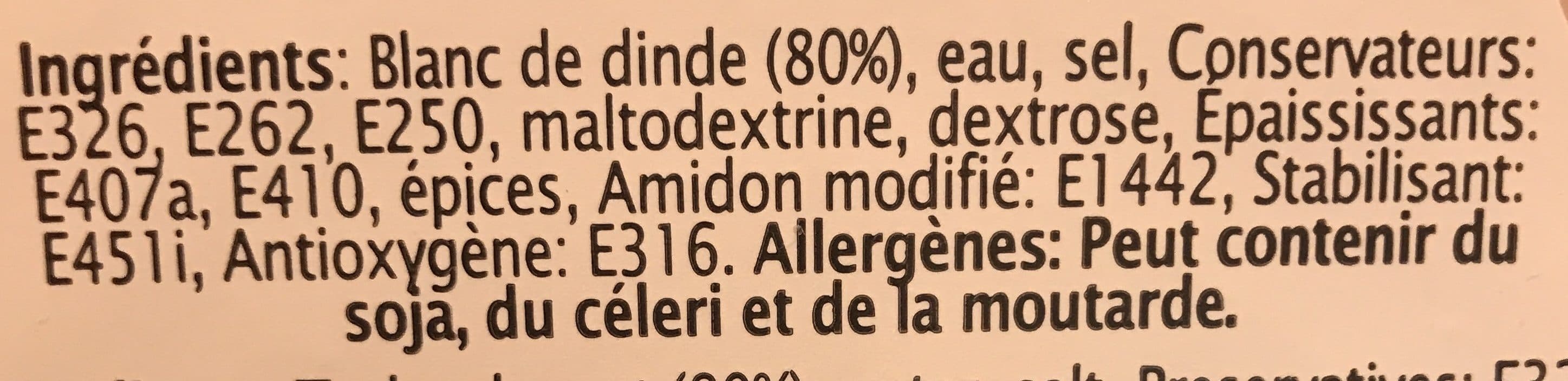 Andre Krief Filet de dinde fumee packshot