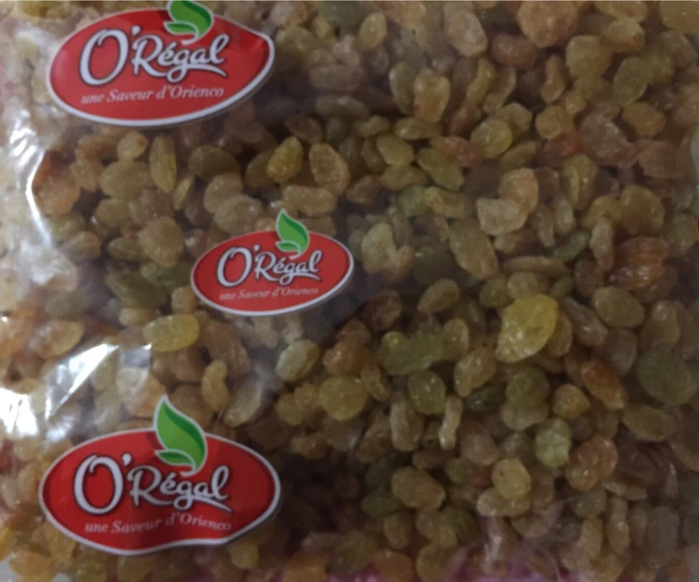 O'Régal Raisins secs Golden packshot