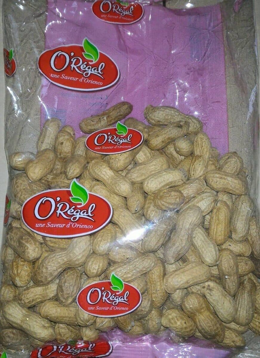O'Régal Arachides coques grillées packshot