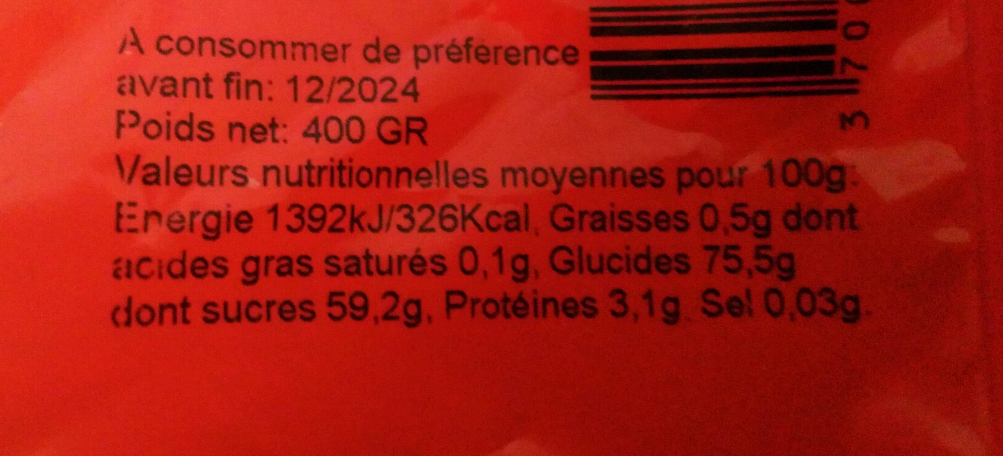 O'Régal Raisins secs packshot