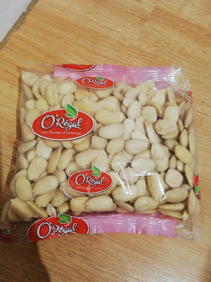 O'Régal amande blanchies crues packshot