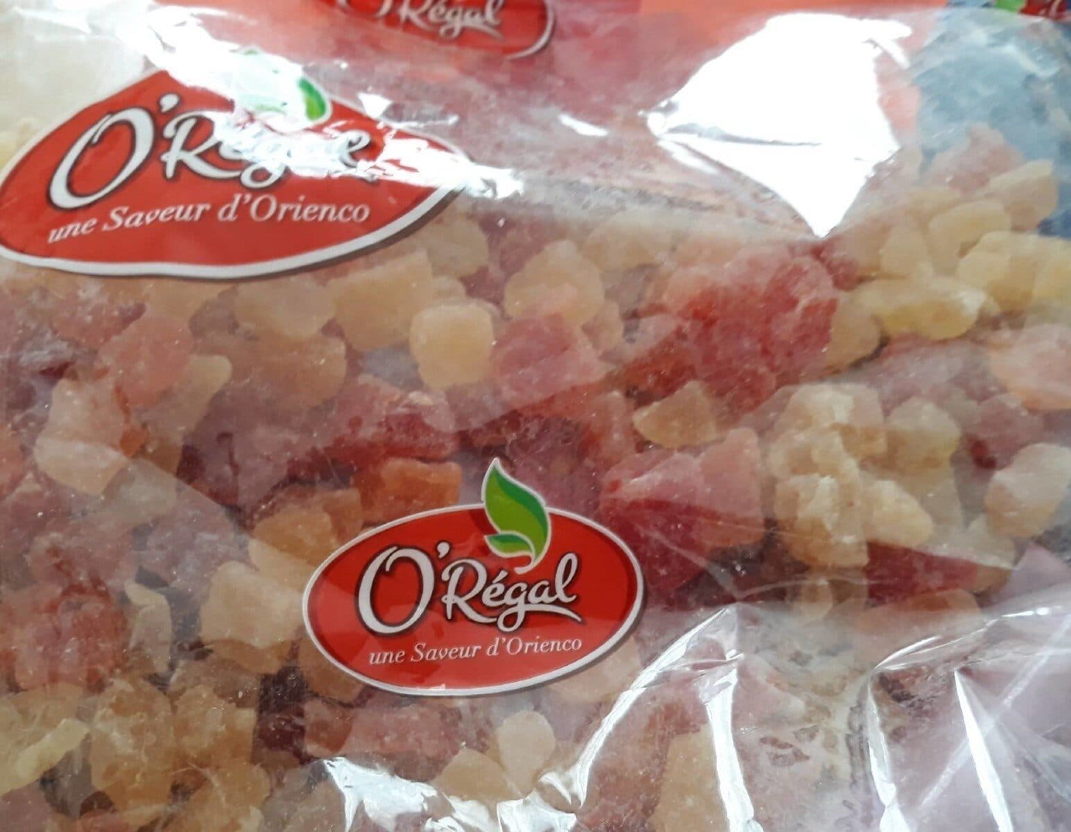 O'Régal Mélange papaye et ananas packshot