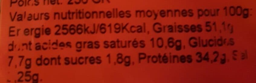 O'Régal Graines de Courge Grillées Salées 250G packshot