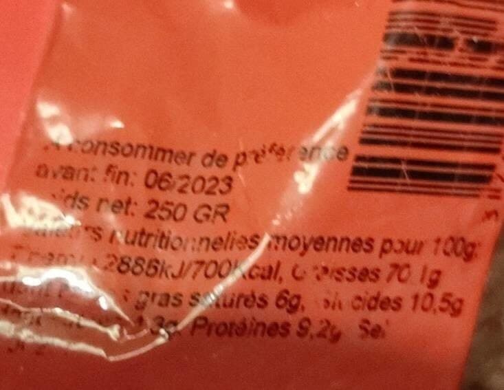 O'Régal Noix de pécan décortiquées crues packshot