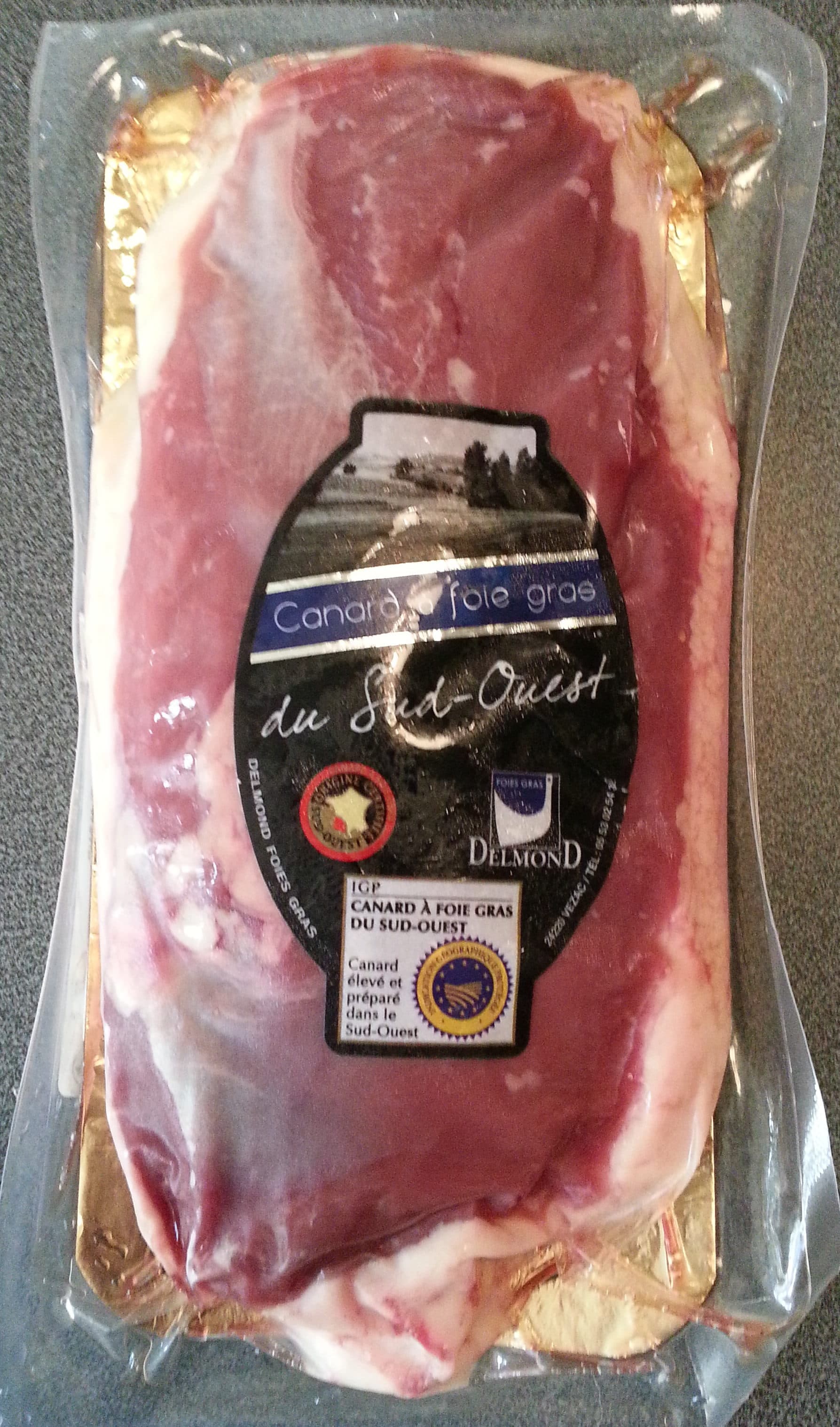 Delmond Canard à foie gras du Sud-Ouest packshot
