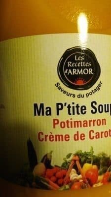Les Recettes D'armor Soupe potimarron carottw packshot
