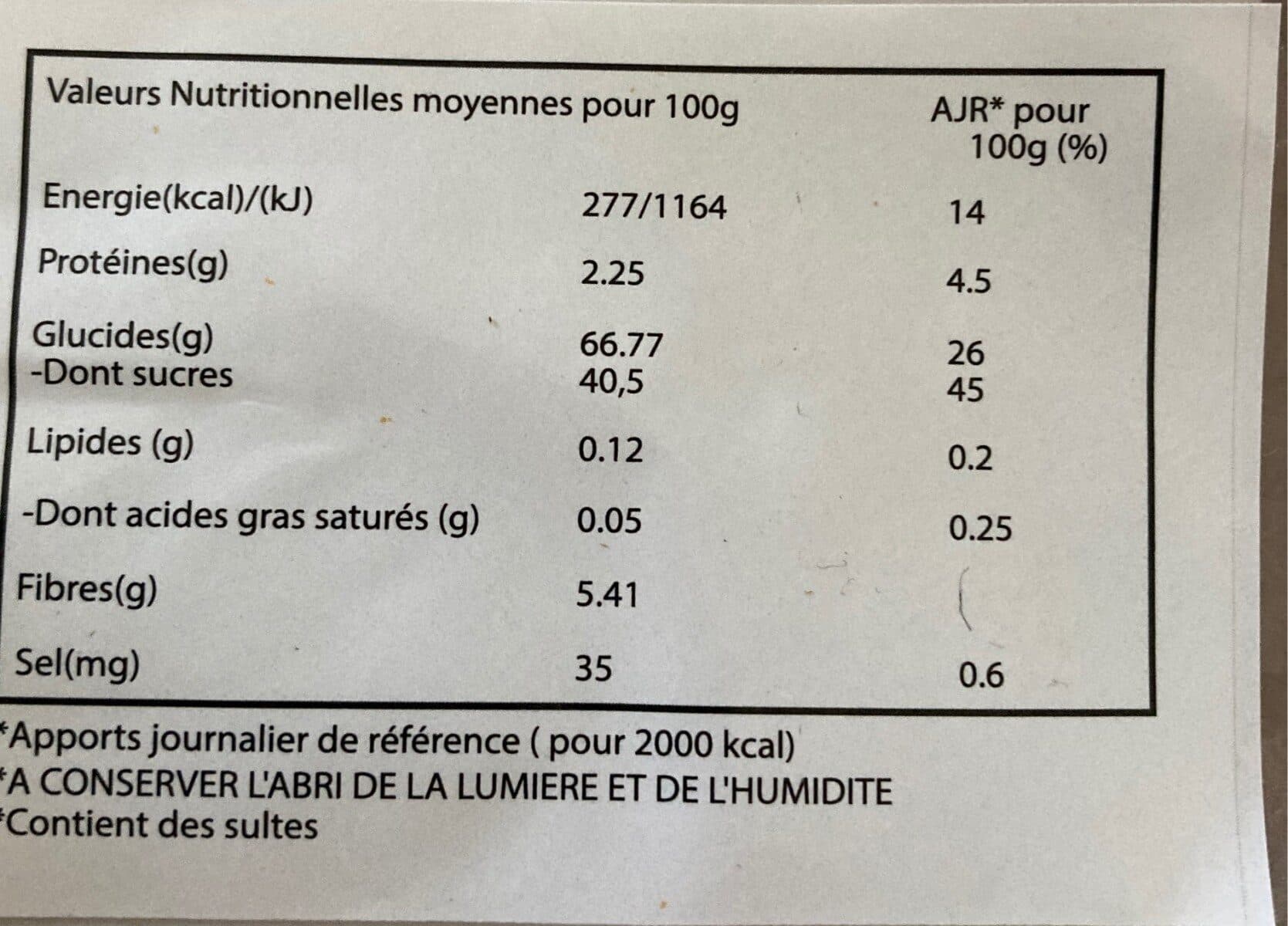 Arev Abricot séchés packshot