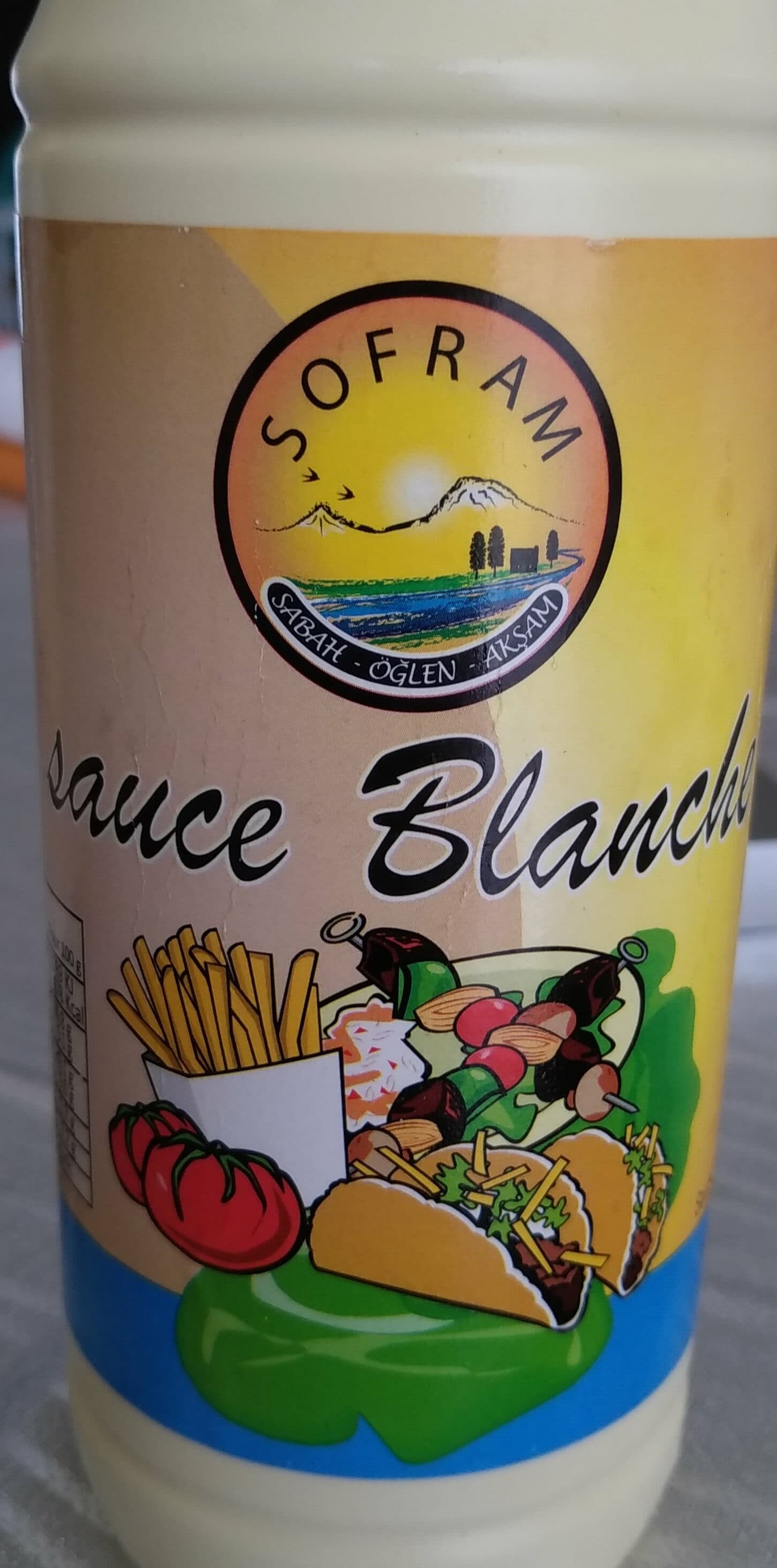 Open Food Facts Sauce Blanche Sofram 500 ML X 12 Arev packshot