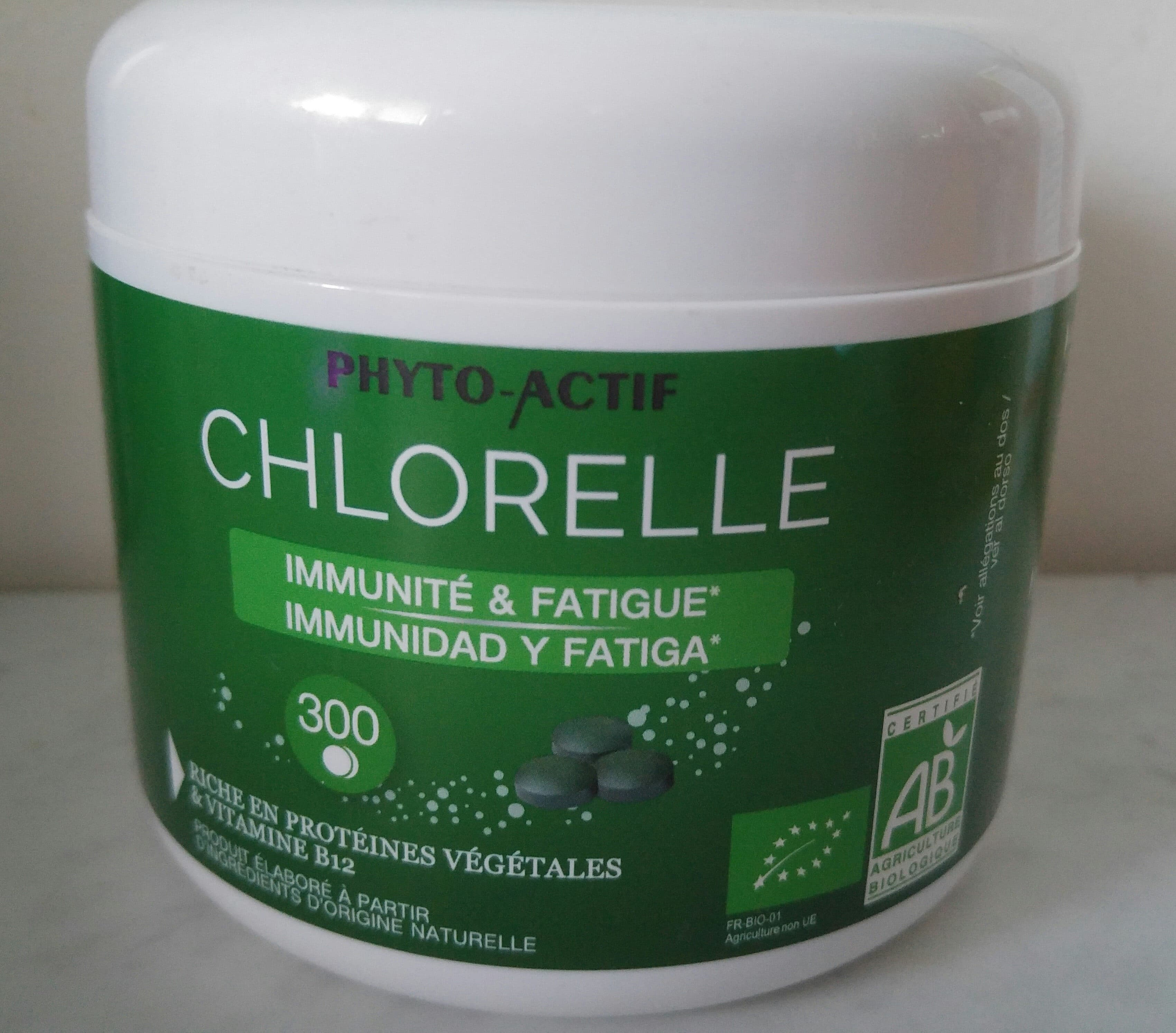 Phyto-Actif Chlorelle 500MG - 300 Comprimés - Phyto-actif Laboratoire packshot