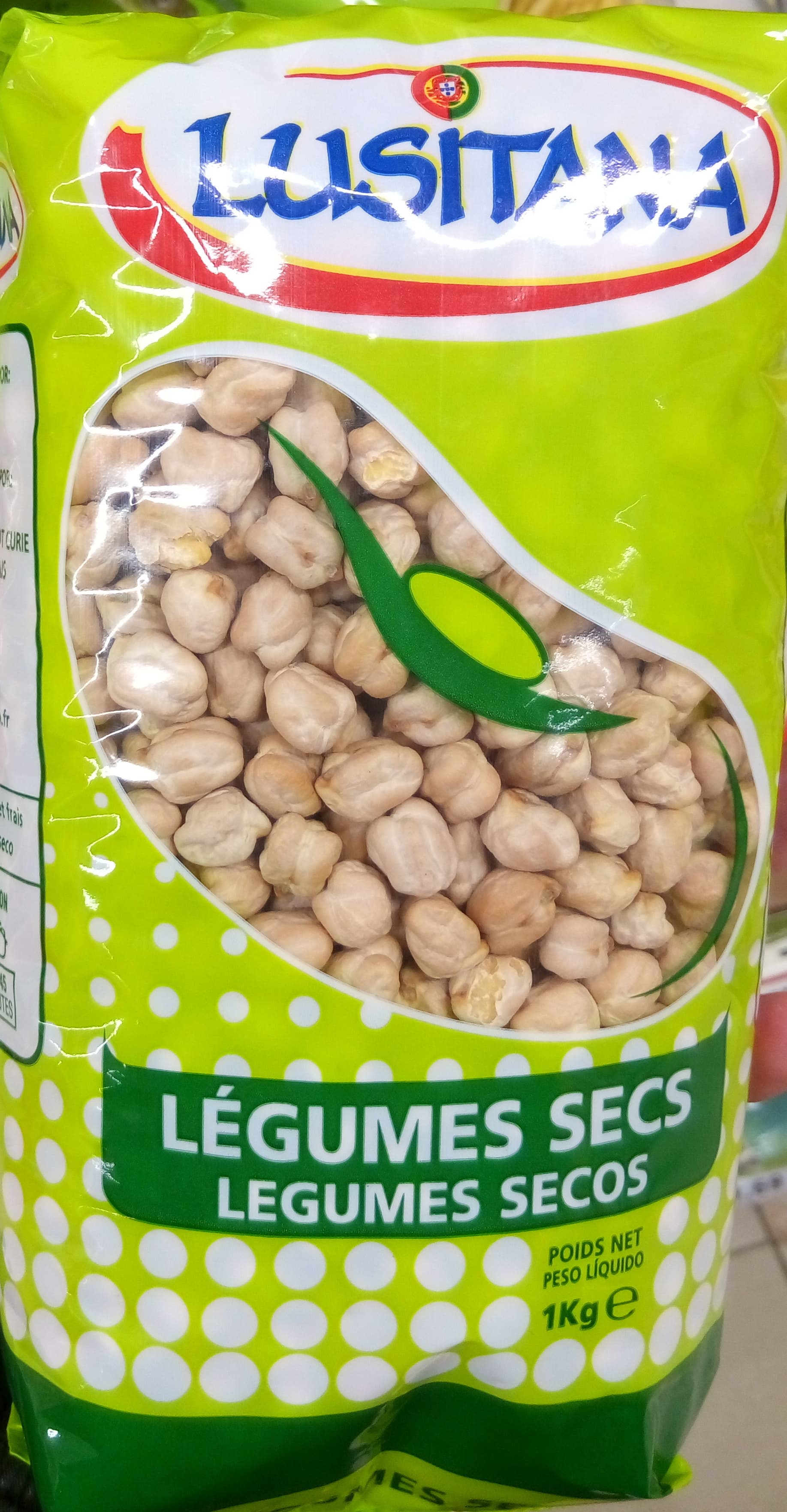 Lusitana Légumes secs - pois chiche packshot