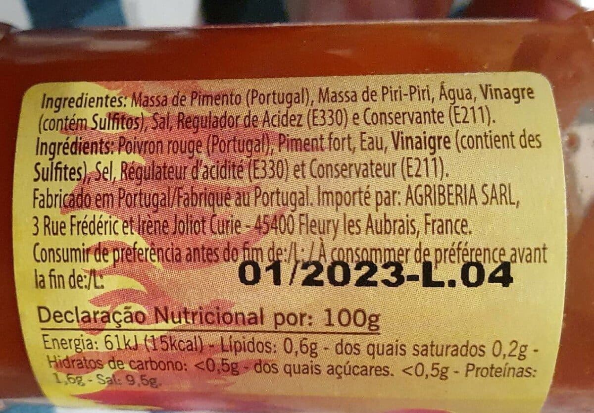 Lusitana Piri piri packshot