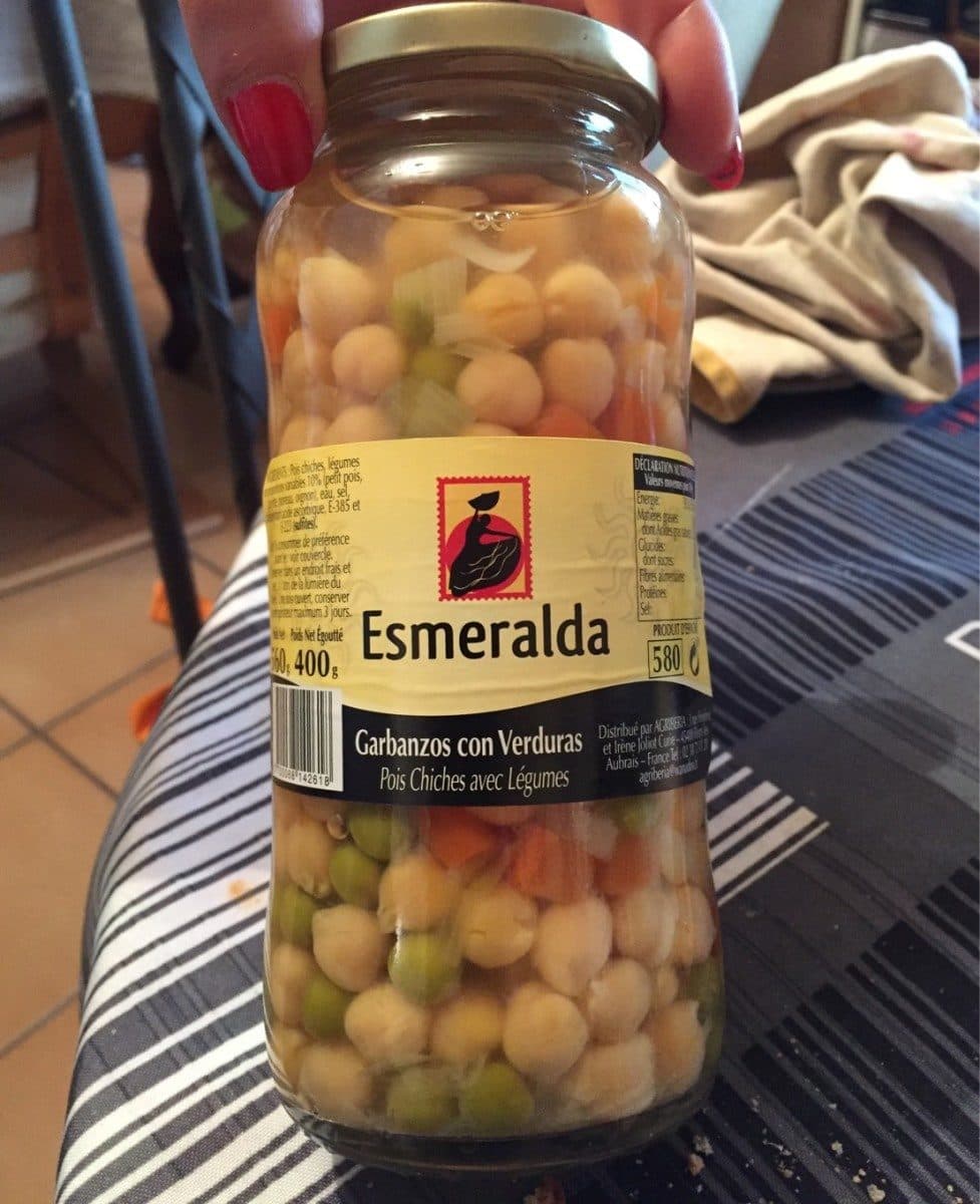 Esmeralda Pois Chiches avec legumes packshot