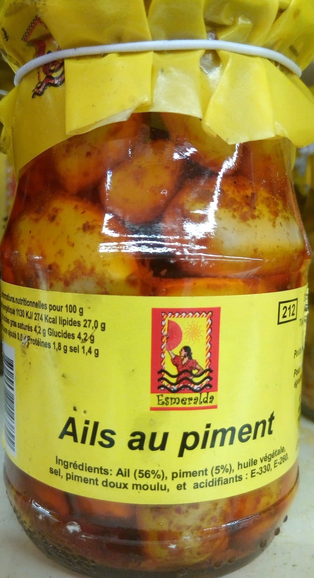 Agriberia Ails au Piment packshot