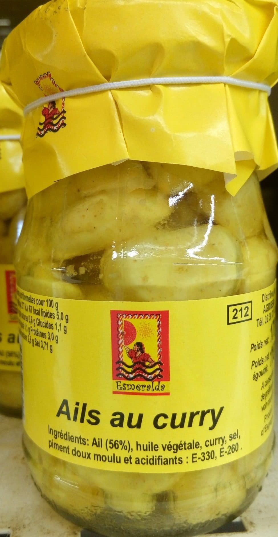 Agriberia Ails au Curry packshot